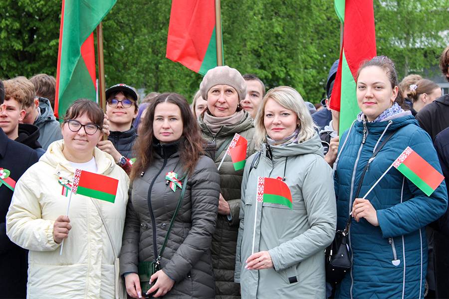 ВГТУ принял участие в торжественных мероприятиях, посвященных Дню Государственных символов Республики Беларусь
