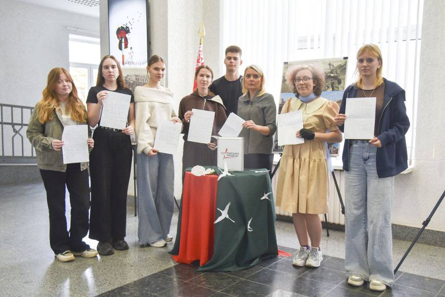 ВГТУ принял участие в Республиканском проекте «Письмо прадеду»